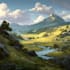 create environment concept art and background