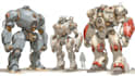 draw or design mechs robots concepts