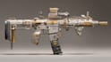 draw custom weapon gun art illustrations or concept