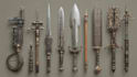 create weapon concept art for you
