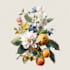 illustrate a marvelous botanical concept fruit illustration