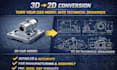 convert your 3d model into 2d technical drawings