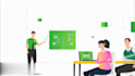 create animated explainer video for crypto token nft and blockchain project