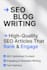 write SEO optimized blog articles that engage readers