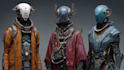 design stunning sci fi portrait art