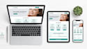 design a professional dental clinic website with booking system