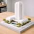 create physical architectural scale model