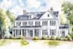 paint watercolor house portrait