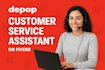 be a customer support and assistant for your depop shop