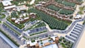 render 3d resort masterplan, residential complex design,3d site landscape visual