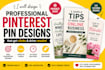 design professional pinterest pins in canva for your business
