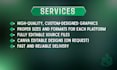 design creative social media posts, ads, banners