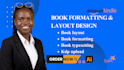 do kdp layout design, book formatting, typesetting print book for kdp publishing