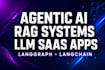 build custom agentic ai rag and llm saas apps with langgraph and langchain