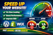 fix wordpress shopify wix godaddy speed optimization slow issue website speed up
