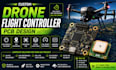 custom drone flight controller pcb design uav gps and low latency electronics