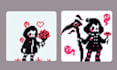 make a pixel art character