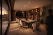 create realistic interior 3d render tropical or japandi