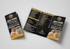 design bifold trifold restaurant menu takeaway food menu