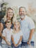 make watercolor family portrait