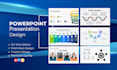 do powerpoint presentation slide deck, investor pitch deck design, google slides