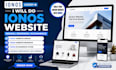 ionos website ionos website design ionos website redesign ionos ecommerce