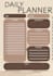 design printable weekly planner daily planner and habit tracker PDF