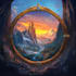 provide a fantasy, rpg, sci fi logo design