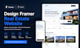 design framer real estate website realtor landing page idx mls figma to framer