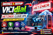 install vicidial from scratch on hetzner server with full setup and security