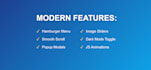 create responsive website designs with html templates using html , css and js
