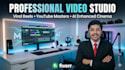 do professional video editing and ai video enhancement