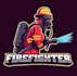 create bold fire rescue, firefighter and station logo