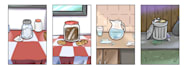 draw an anime or cartoon background or landscape for your game, book or video