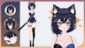 design live2d vtuber model, vtuber rigging, vtuber commission, anime vtuber