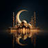 create ramadan fantasy logo intro