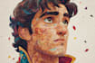 do cute disney cartoon portrait