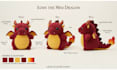do plushie reference sheet tech pack custom stuffed animal toy ych concept art