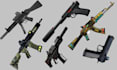 create 3d weapon model gun models cosplay armor and props models for printing