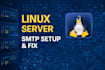 fix SMTP email delivery and configure linux server spf dkim dns