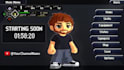 make unique animated stream screens start, brb, offline