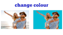remove background,change and replace