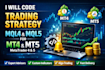 code strategy using mql4, mql5 for mt4 mt5, metatrader 4, mt5, mt4, metatrader 5
