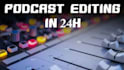 do professional podcast video editing fast