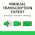 do fast and accurate manual audio and video transcription