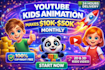 create fun and amazing kids learning  video