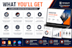 create a professional startup pitch deck presentation