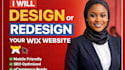 do wix website design, redesign business wix website, website development