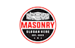 create  professional modern masonry, brick construction logo