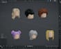 create custom stylized roblox hair